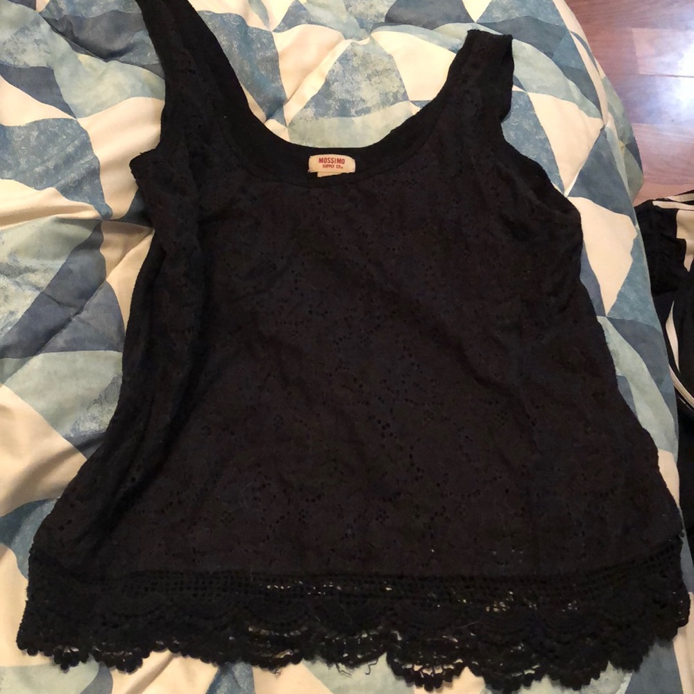 mossimo supply co crochet tank